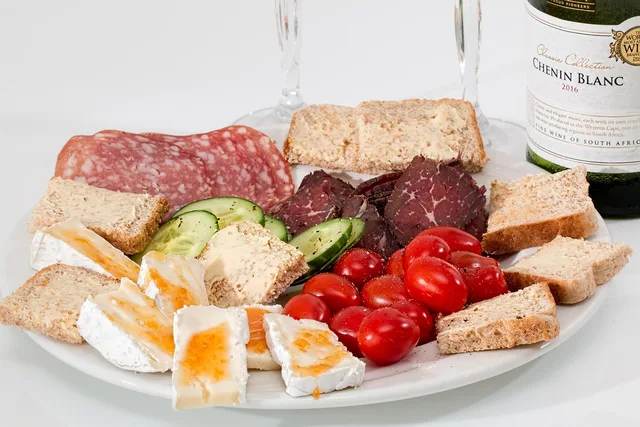 hors d'oeuvre, starters, appetizers, charcuterie, delicatessen, food platter, catering, cheese, salami, smoked beef, tomato, snack, bread, plate, cuisine, protein, antipasto, meat, tasty, platter, assortment, appetite, finger food, buffet, canapes, nourishment, nutrition, protein, protein, protein, protein, protein. A catering business plan: the sections a lender expects to see