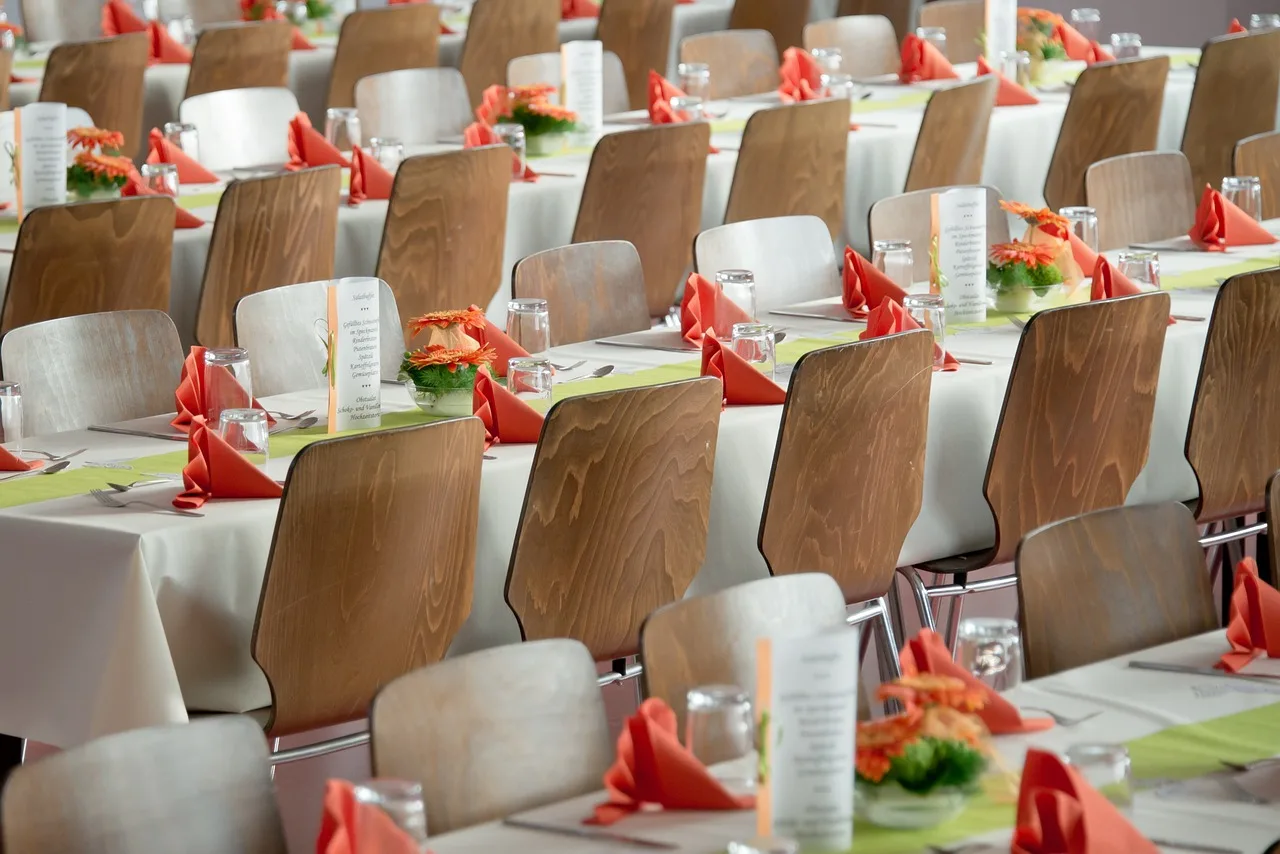banquet, wedding, company, deco, room, meal, tables, chairs, setup, board, cover, celebration, banquet, banquet, banquet, banquet, banquet. Using IRS mileage and per diem in catering banquet costing